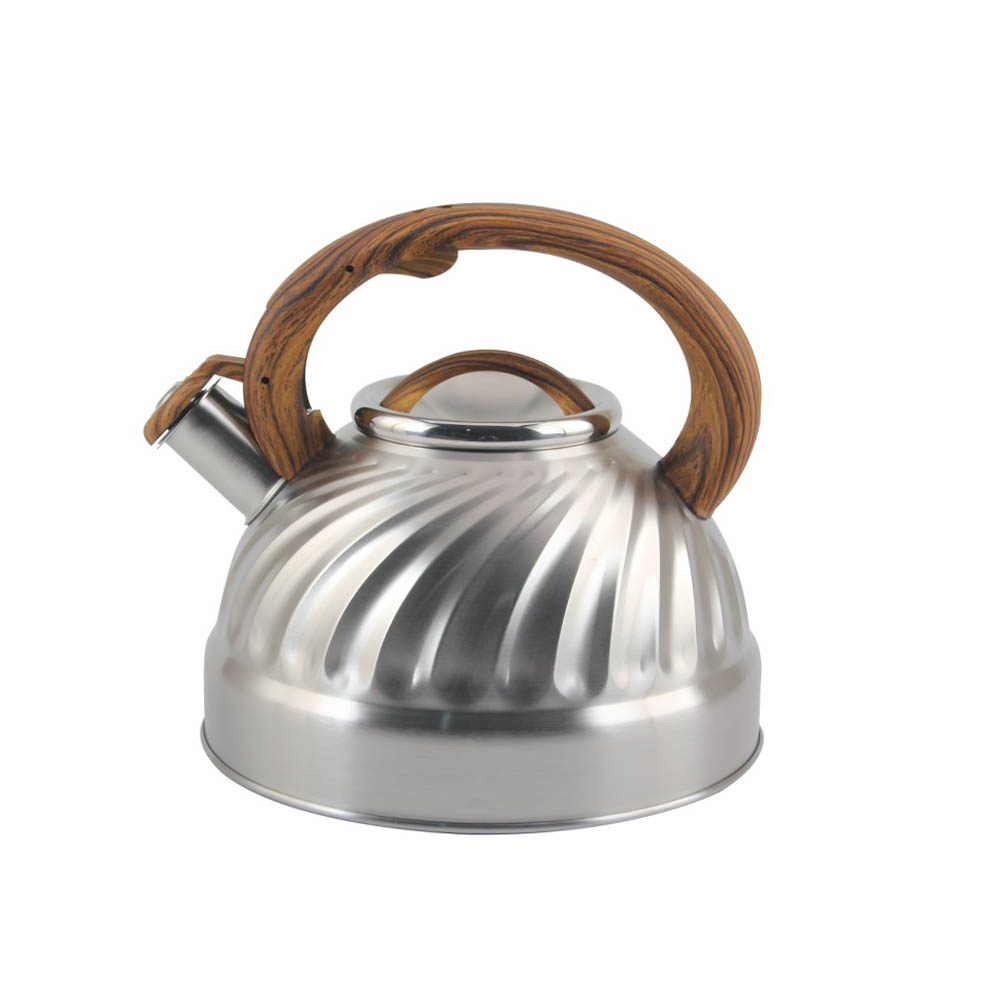 Tea Kettle With Wooden Handle