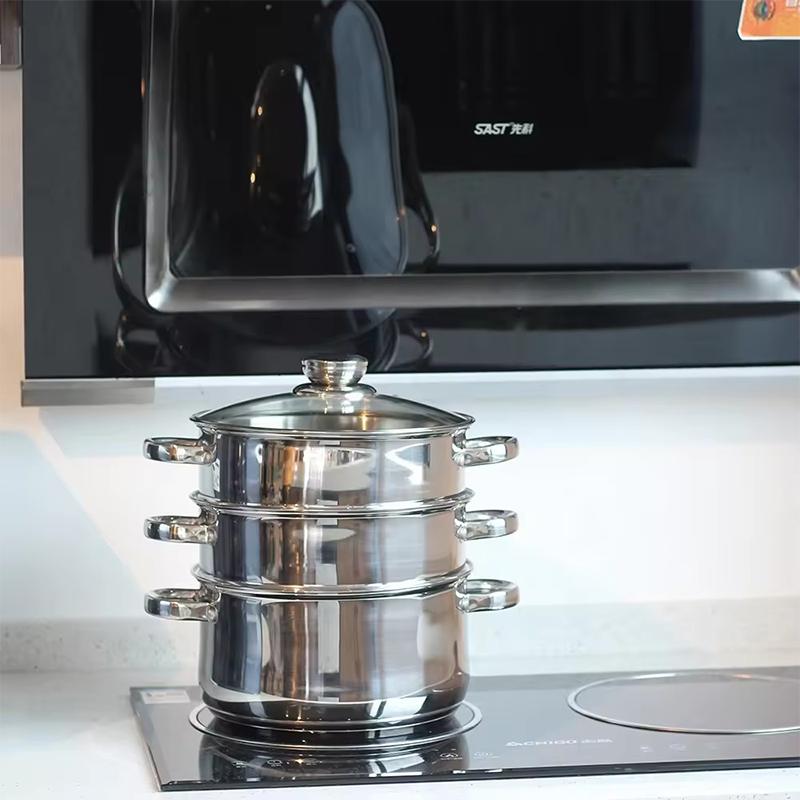 3 Tier Stainless Steel Steamer