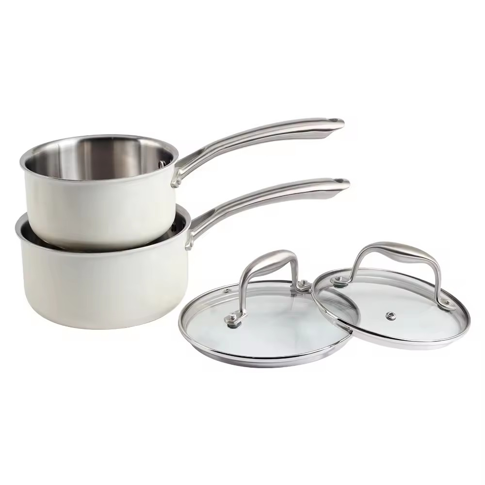 Stainless Steel Tri-ply Saucepan