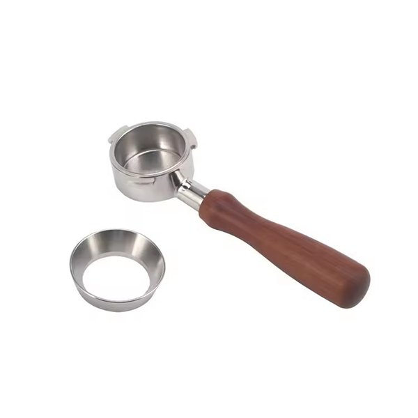 Eco-friendly Natural Healthy Stainless Steel Dosing Funnel Coffee Machine Portafilter