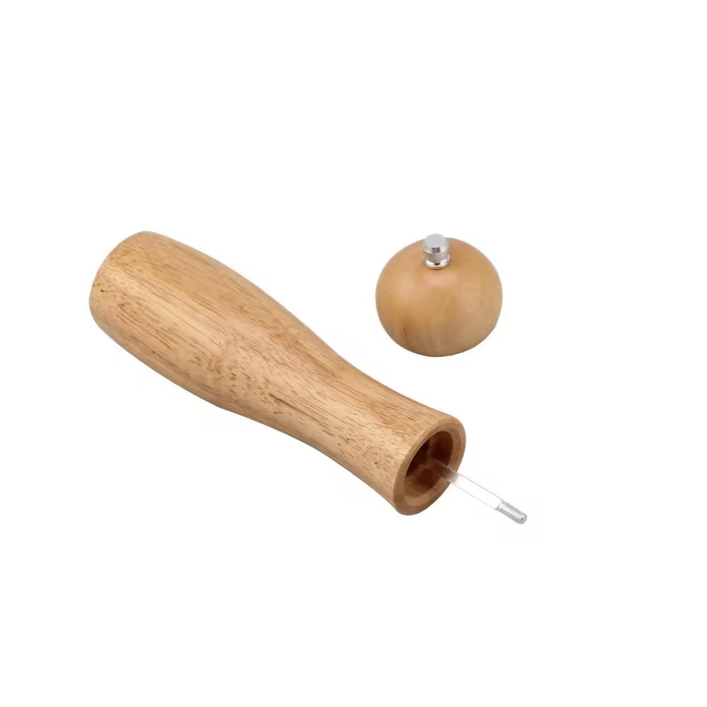 Manual Adjustable Coarse And Fine Salt And Pepper Mill, Wooden Salt And Pepper Grinder Set