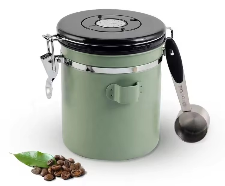 Stainless Steel Coffee Canister