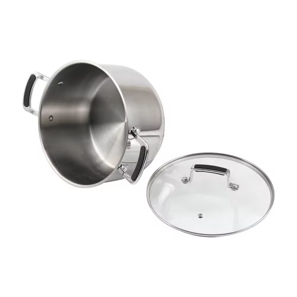 Stainless Steel Tri-Ply Stock Pot