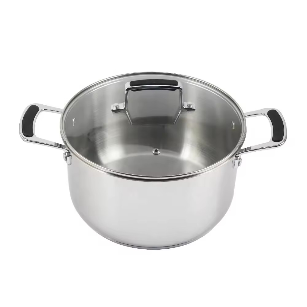 Stainless Steel Tri-Ply Stock Pot