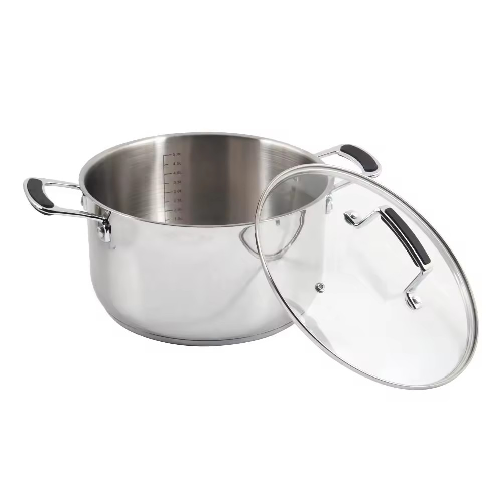 Stainless Steel Tri-Ply Stock Pot