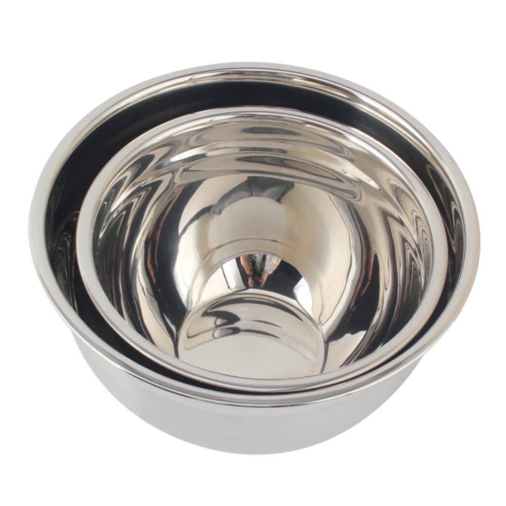 3size Stainless Steel Salad Bowl Set