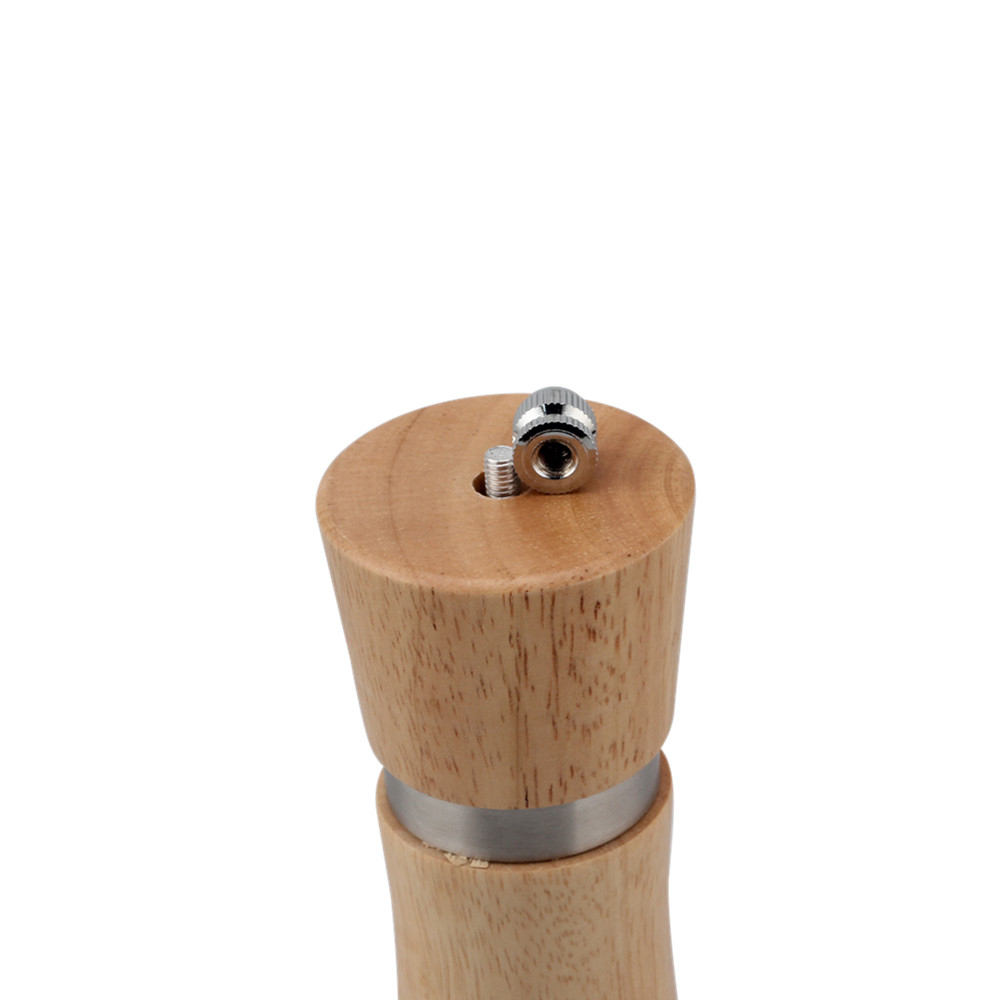 Wooden Salt And Pepper Grinder,6.3 Inch Manual Salt And Pepper Mill