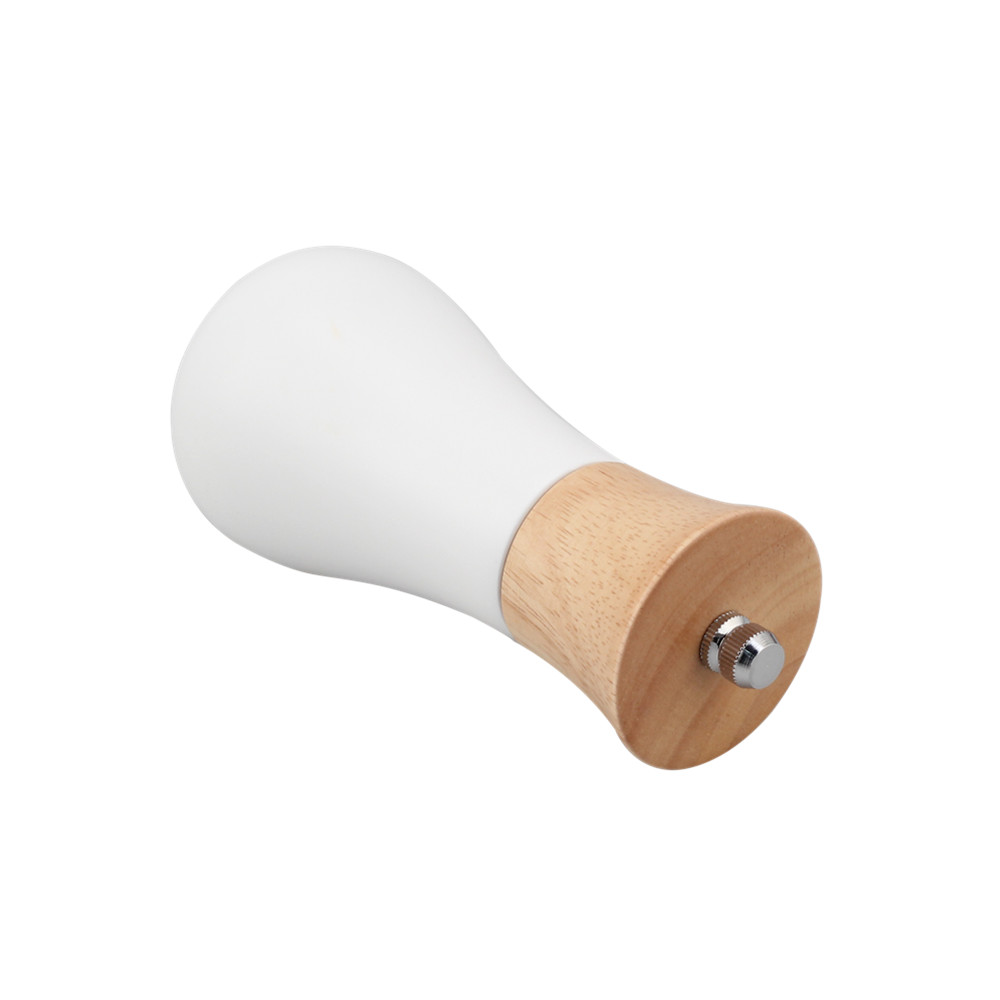 Wooden Salt And Pepper Grinder, Adjustable Coarseness With Ceramic Grinders