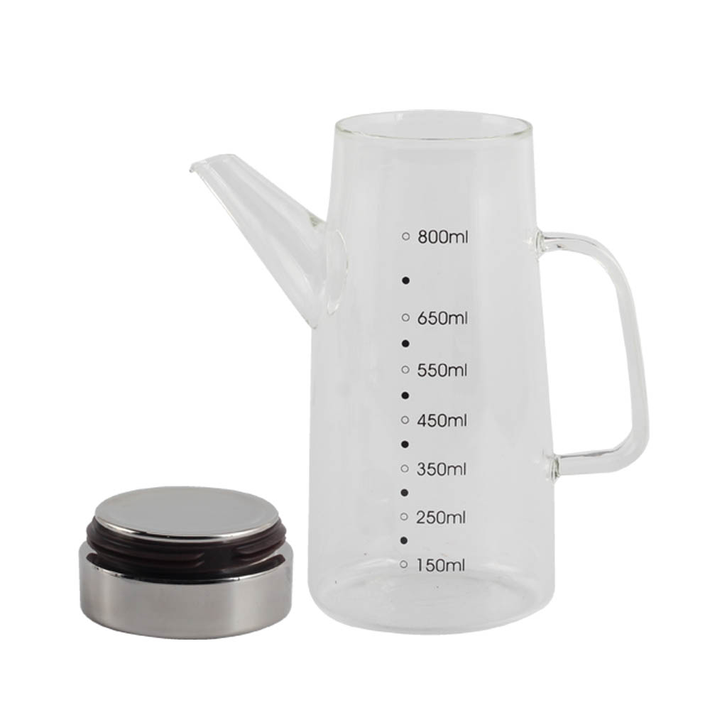 500ml/800ml Big Capacity Glass Olive Oil Pot