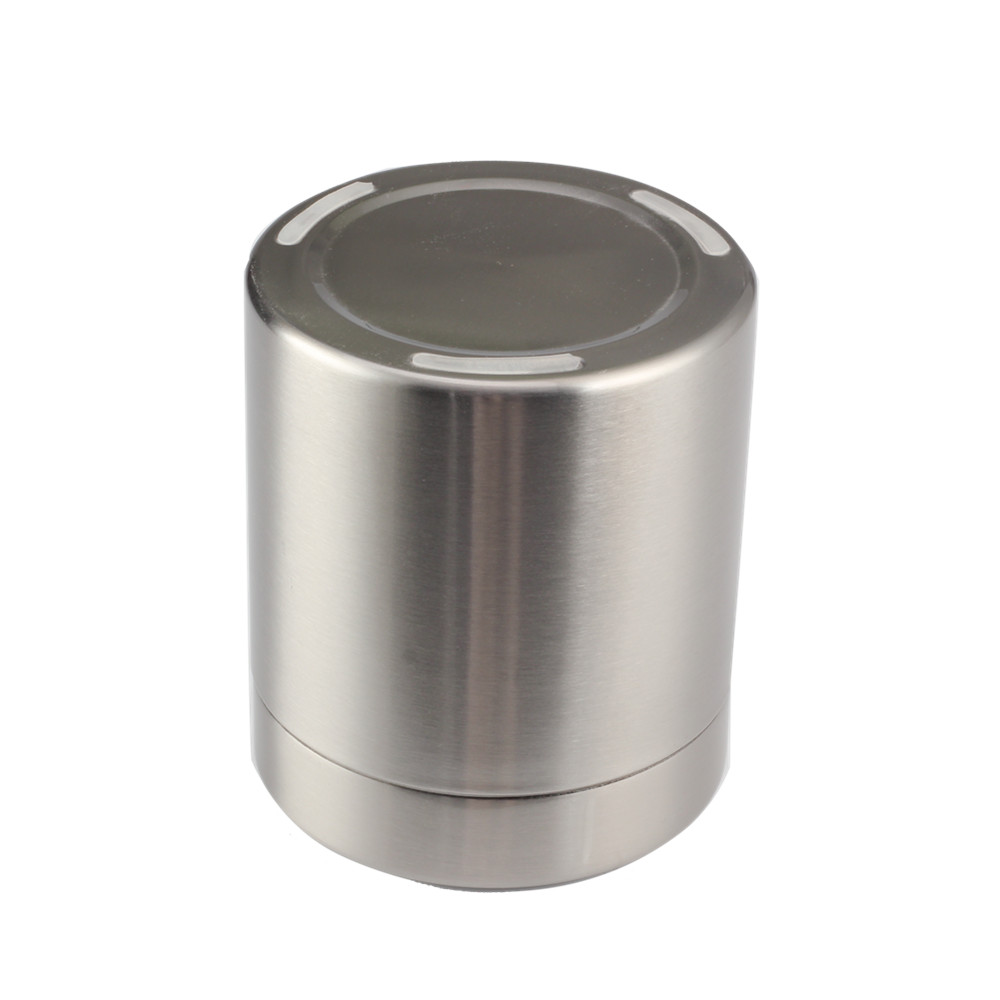 Mini Trash Can With Lid, Desktop Small Stainless Steel Trash Can