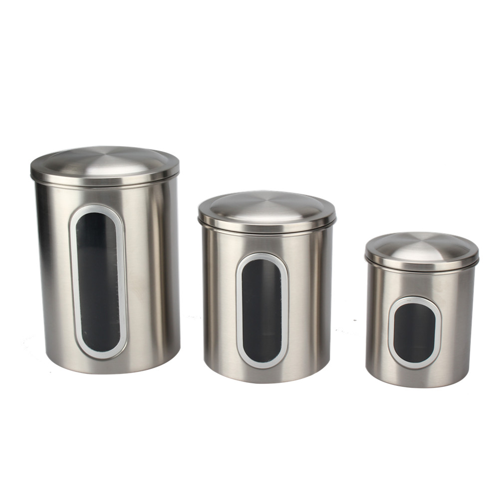 Stainless Steel Kitchen Canister