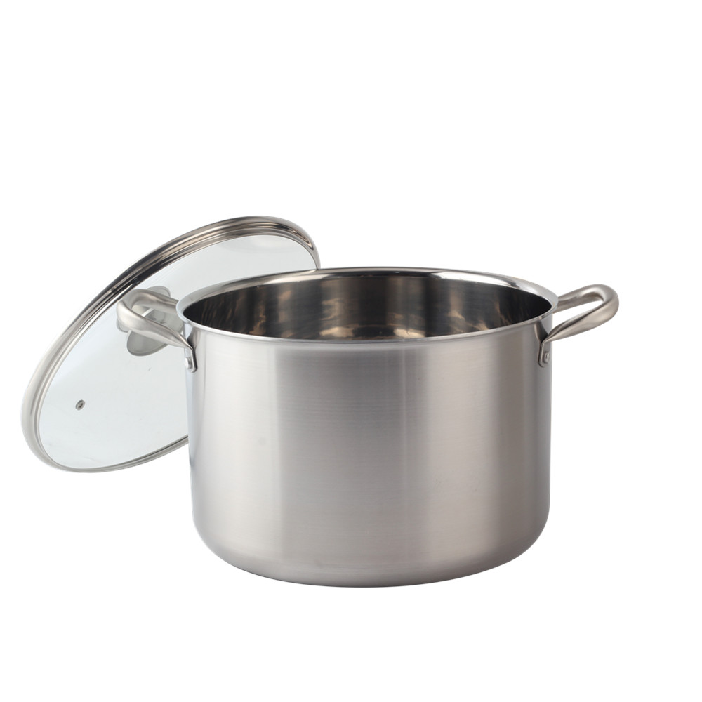 Triply Stainless Steel Stock Pot