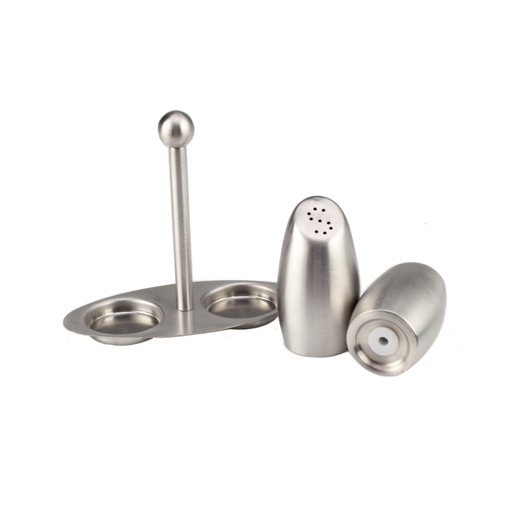 Stainless Steel Refillable Salt & Pepper Shaker