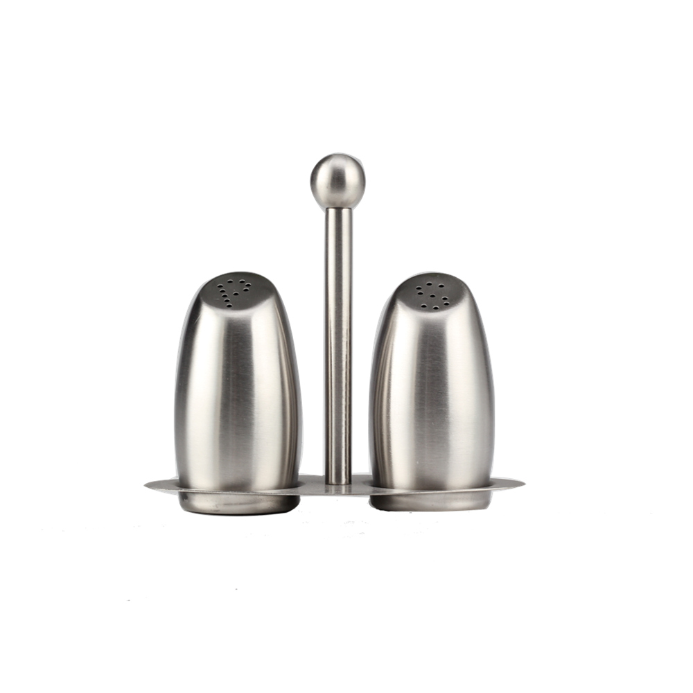 Stainless Steel Refillable Salt & Pepper Shaker