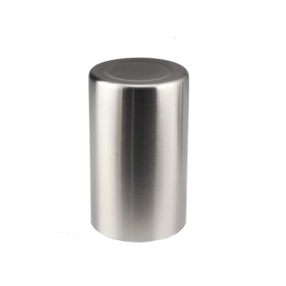 Cylinder Stainless Steel Ice Bucket for Wine