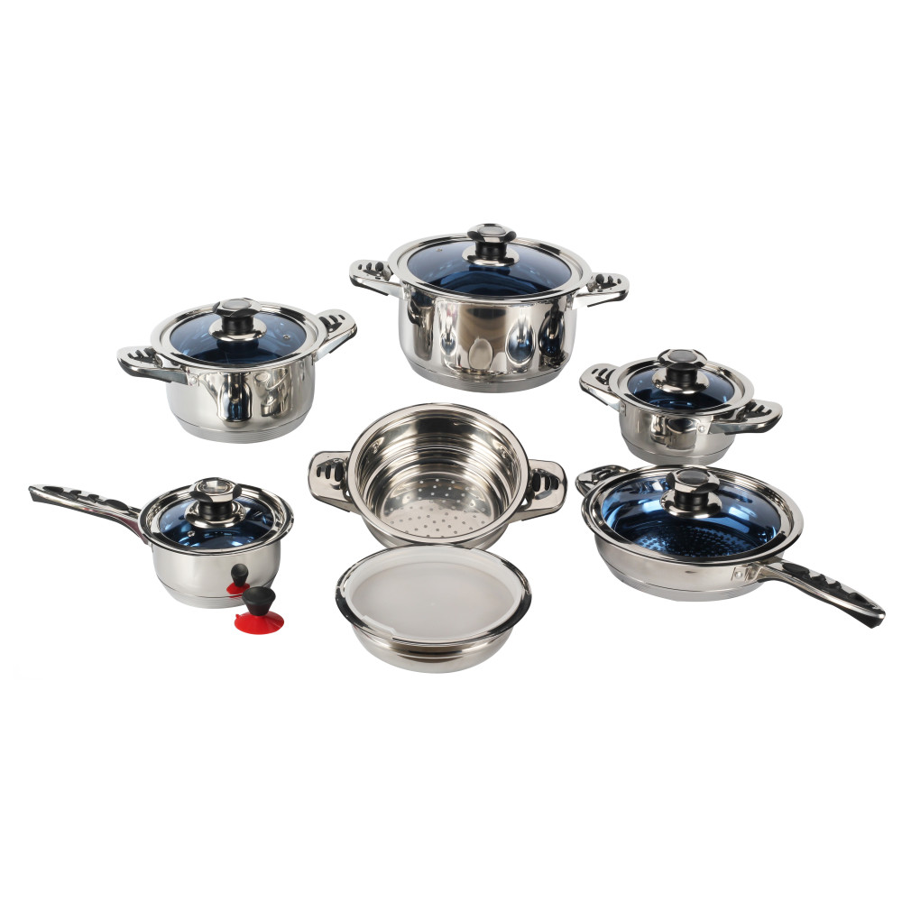 Non-Stick Stainless Steel Cookware Set