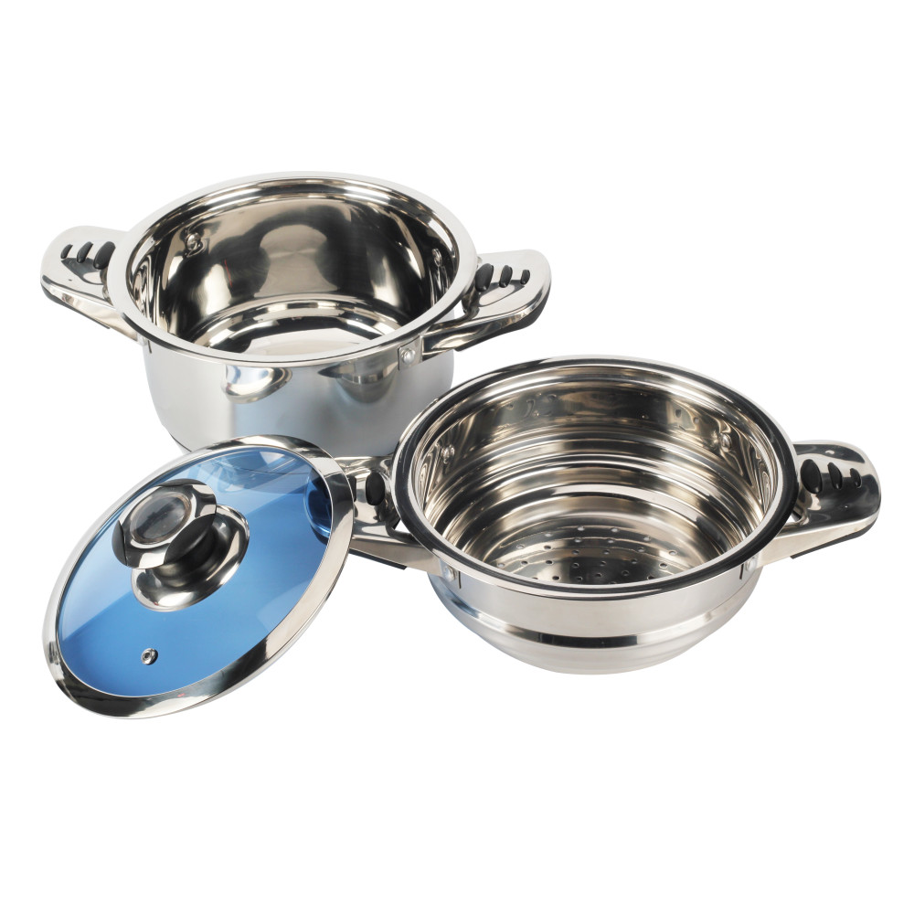 Non-Stick Stainless Steel Cookware Set