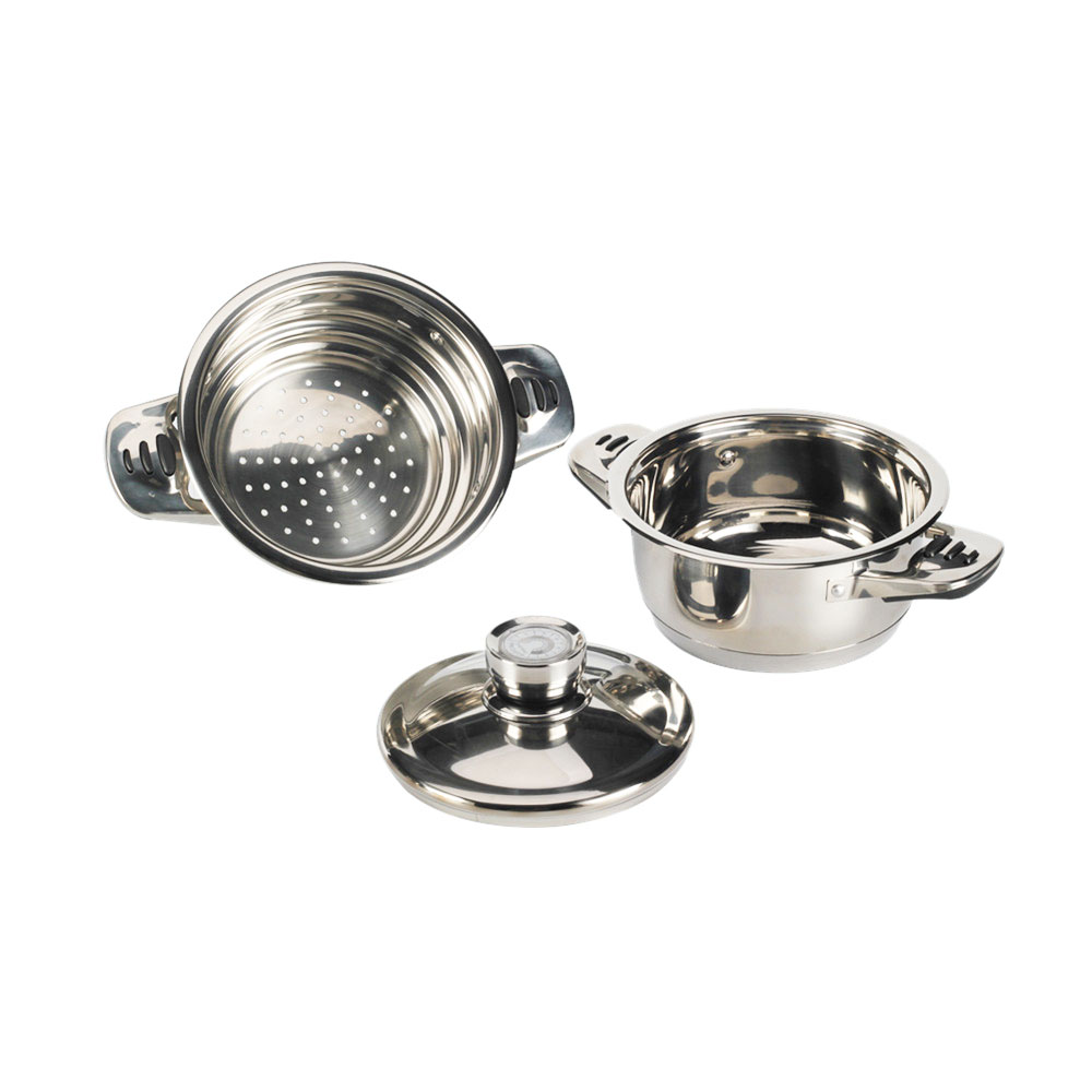 12-Piece Stainless Steel Pots And Pans