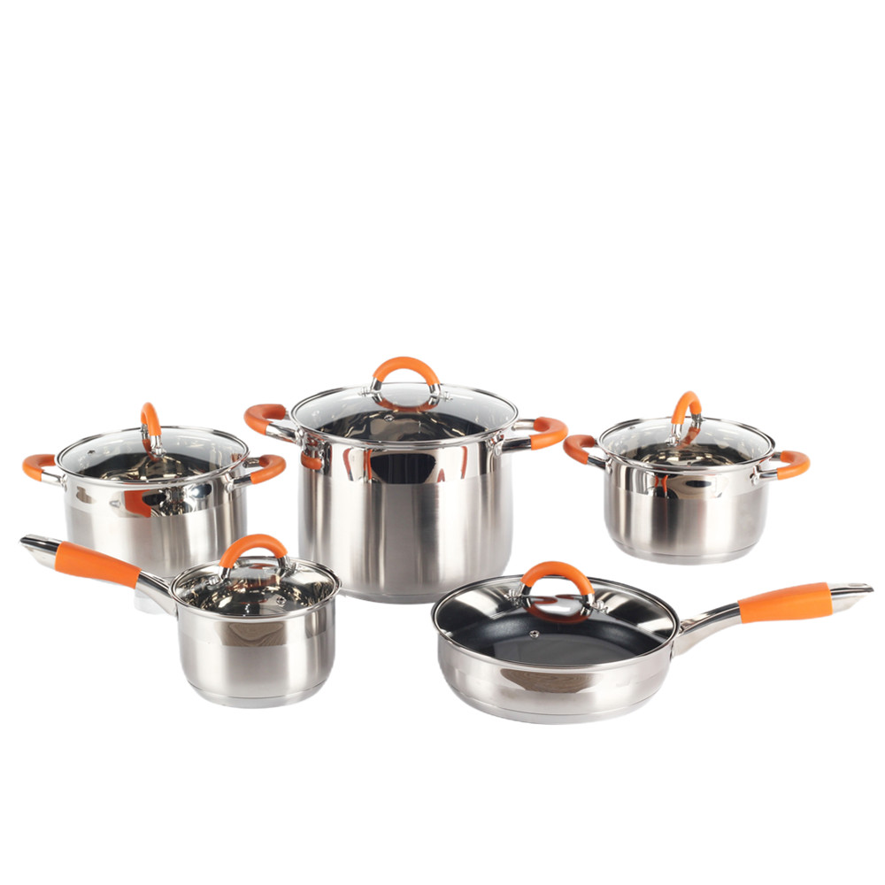 10pcs Non-Stick Cookware Set