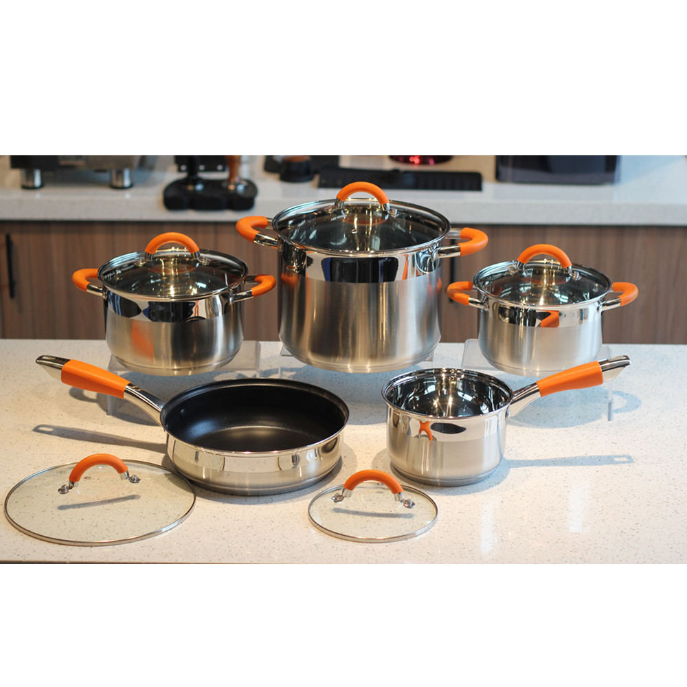 10pcs Non-Stick Cookware Set