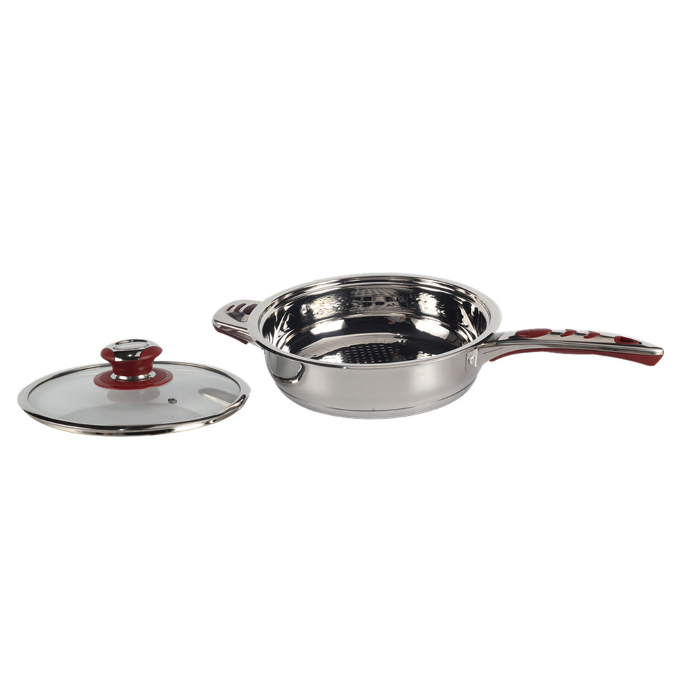 Stainless Steel Cookware Set With Heat Manage Thermometer Knob