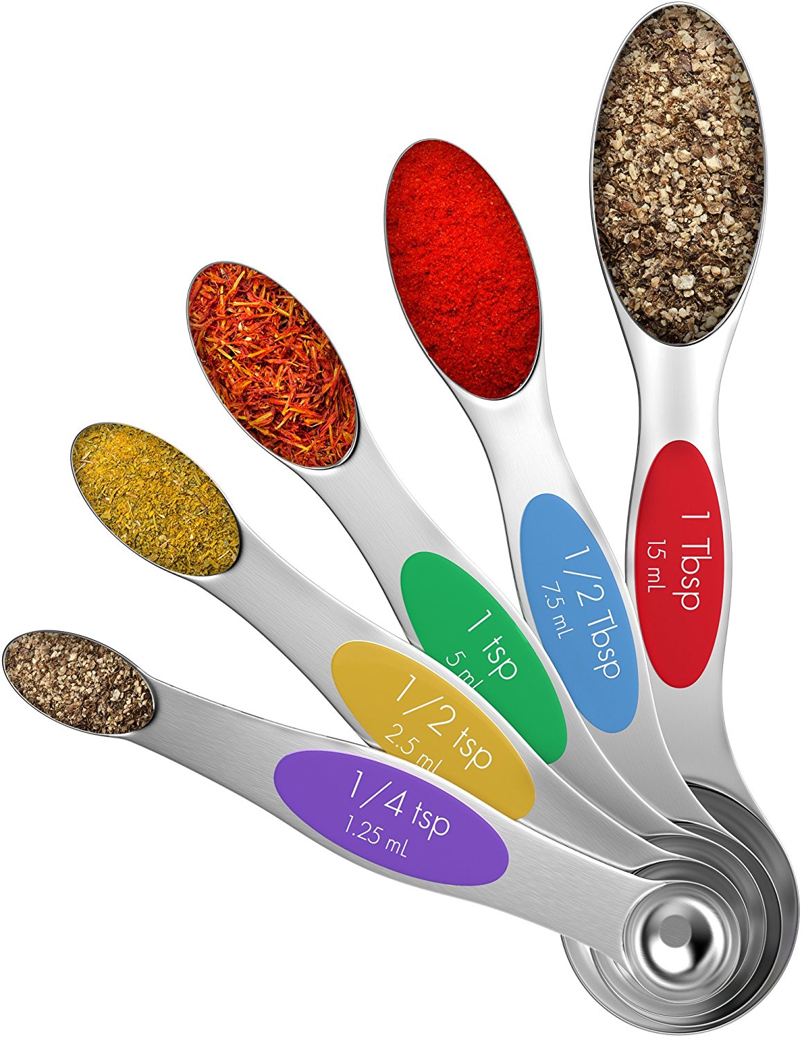 Magnetic Measuring Cups And Spoons Set-Heavy Duty 304 Stainless Steel