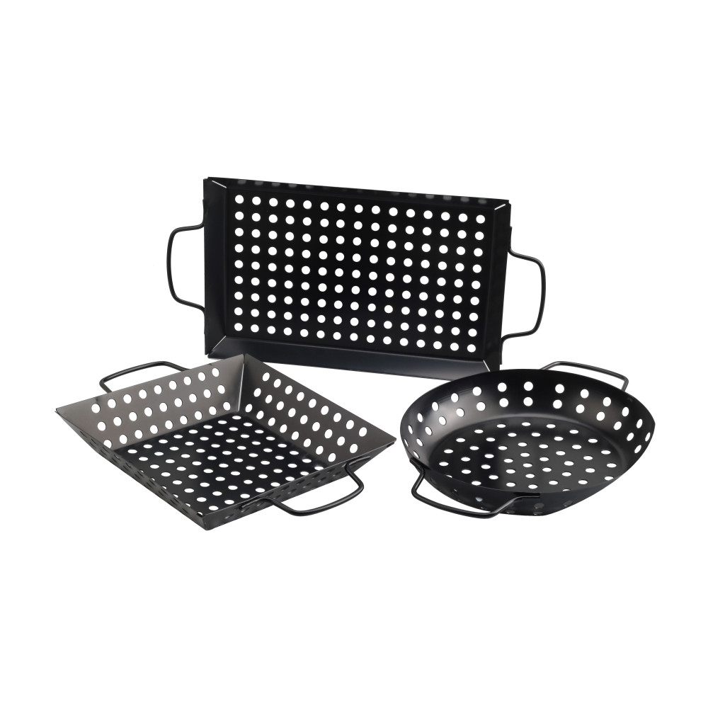 Essential Grilling Accessories For Outdoor Grill & BBQ, Premium Nonstick Grilling Basket/Grill Net