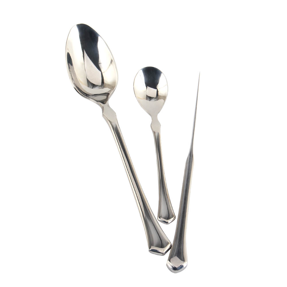 3pcs Metal Steel Flatware Sets