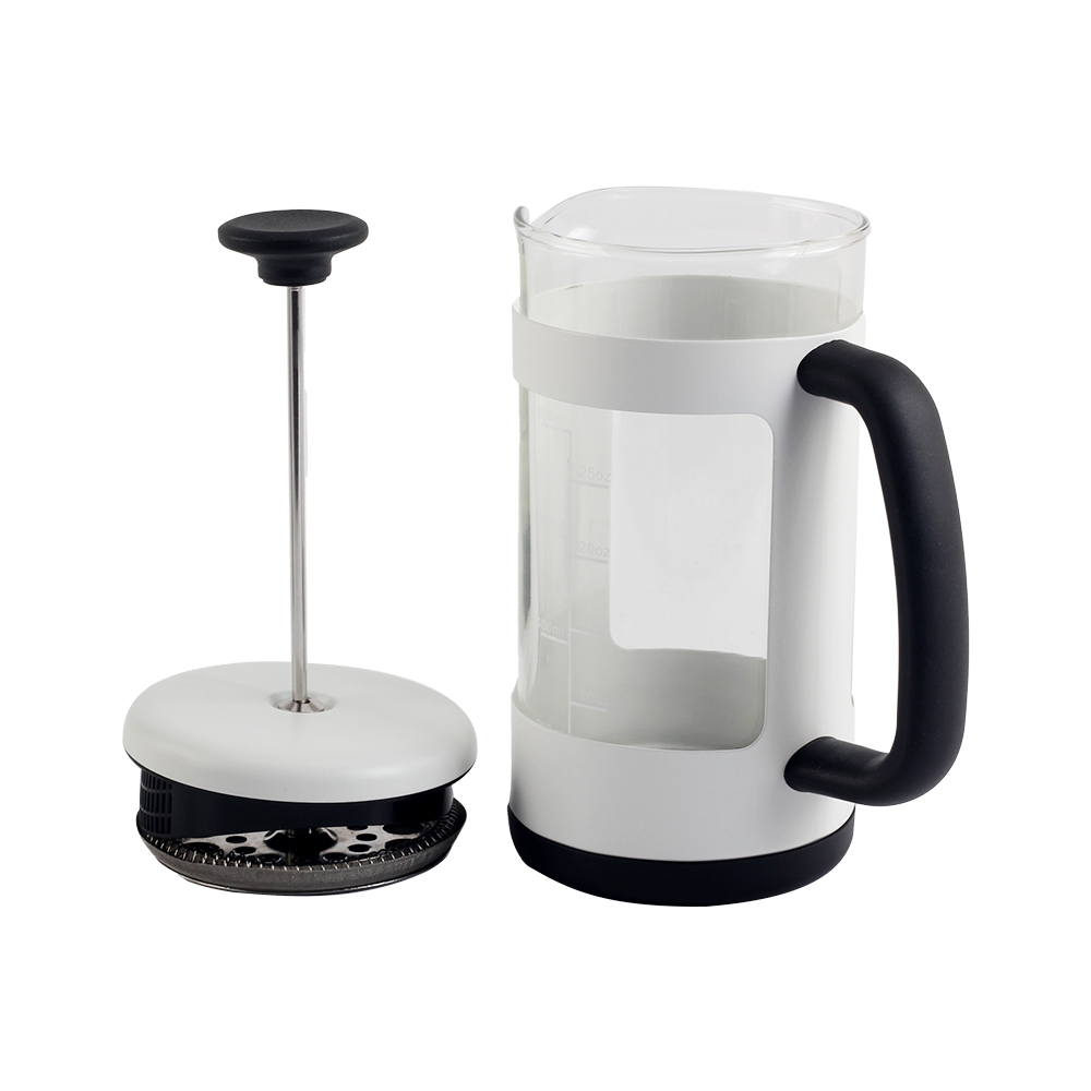 Heat Resistant Thickened Borosilicate Glass Stainless Steel Coffee Press