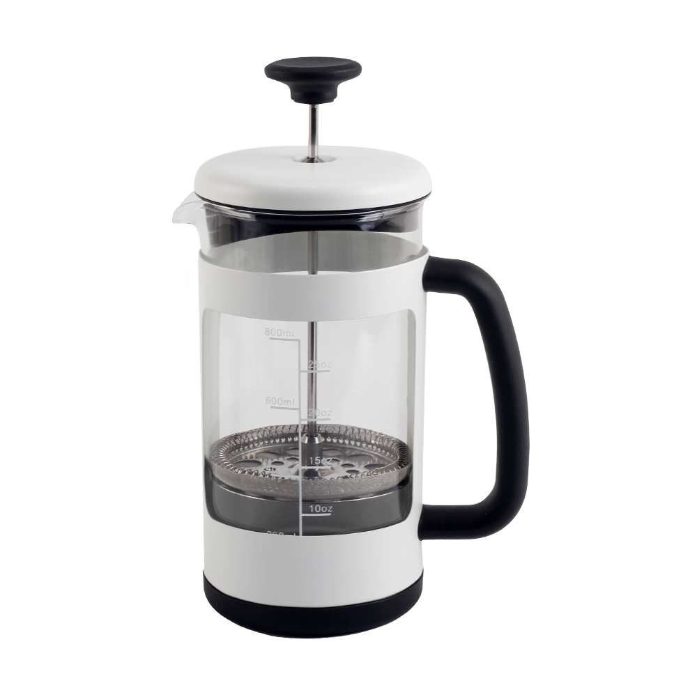 Heat Resistant Thickened Borosilicate Glass Stainless Steel Coffee Press