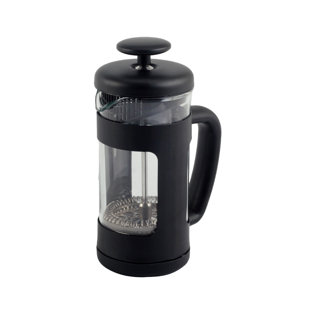 Heat Resistant Borosilicate Glass Stainless Steel Coffee Press