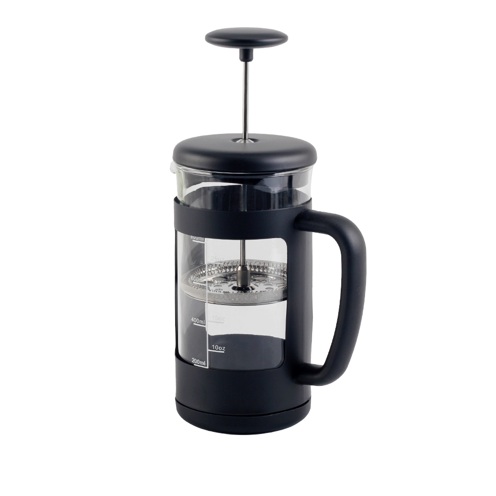 Heat Resistant Glass Stainless Steel Coffee Press