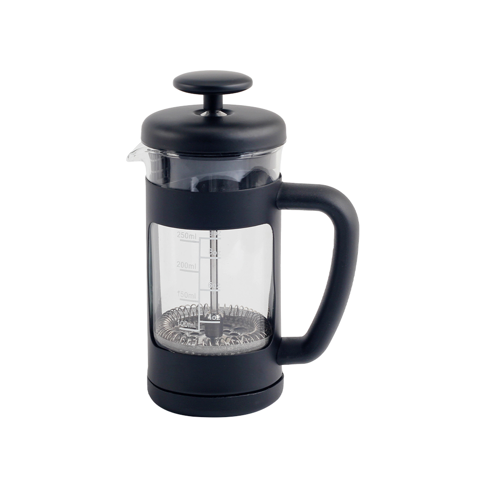 Heat Resistant Glass Stainless Steel Coffee Press