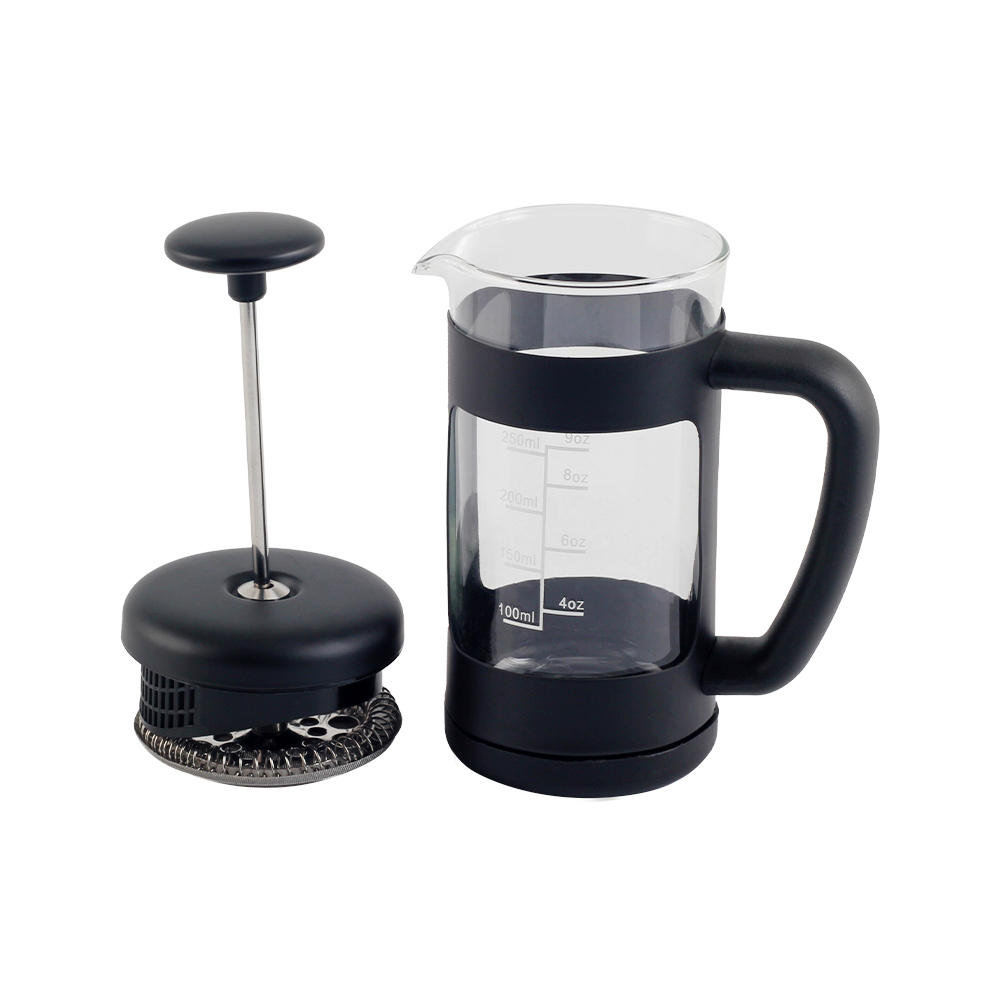 Heat Resistant Glass Stainless Steel Coffee Press