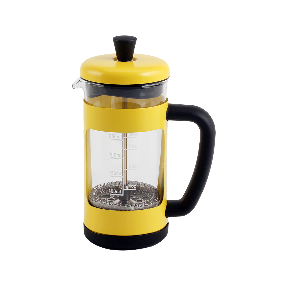 High-Heat Borosilicate Glass French Press Coffee Maker