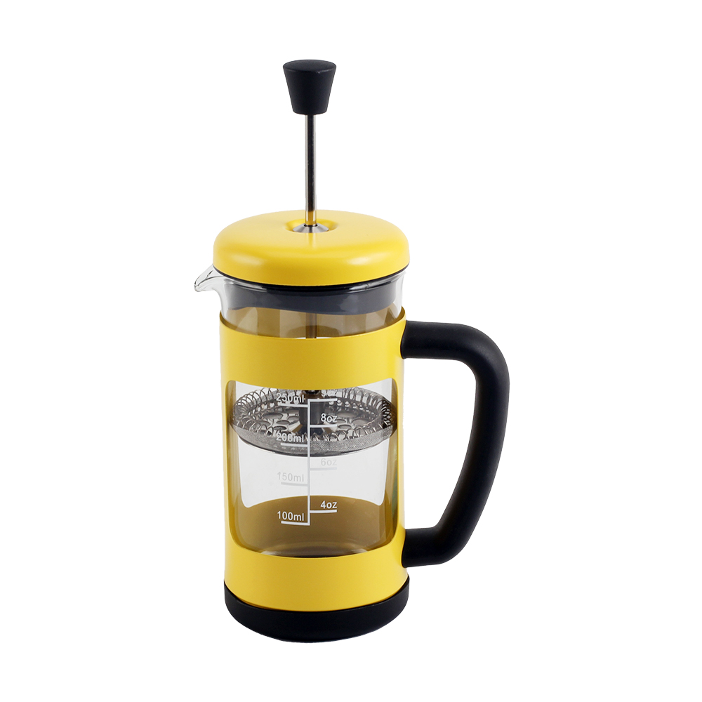 High-Heat Borosilicate Glass French Press Coffee Maker