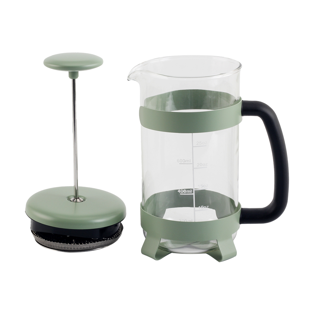 High-Heat Borosilicate Glass French Press