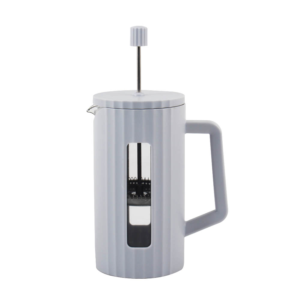 Stainless Steel Plunger System & Durable Borosilicate Heat Resistant Glass Coffee Press