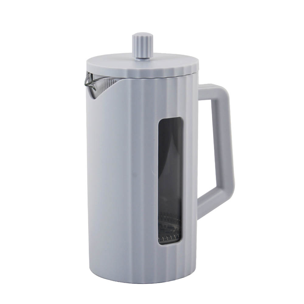 Stainless Steel Plunger System & Durable Borosilicate Heat Resistant Glass Coffee Press