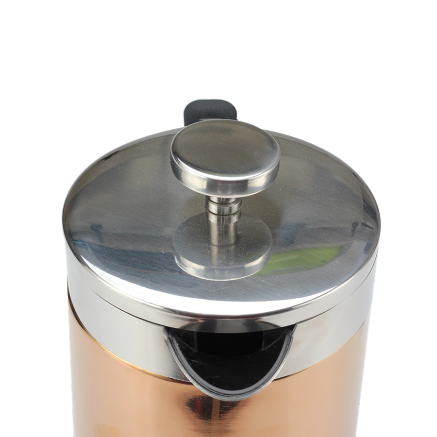 Stainless Steel Manual Coffee Makers for Home, Office Or Camping，Copper