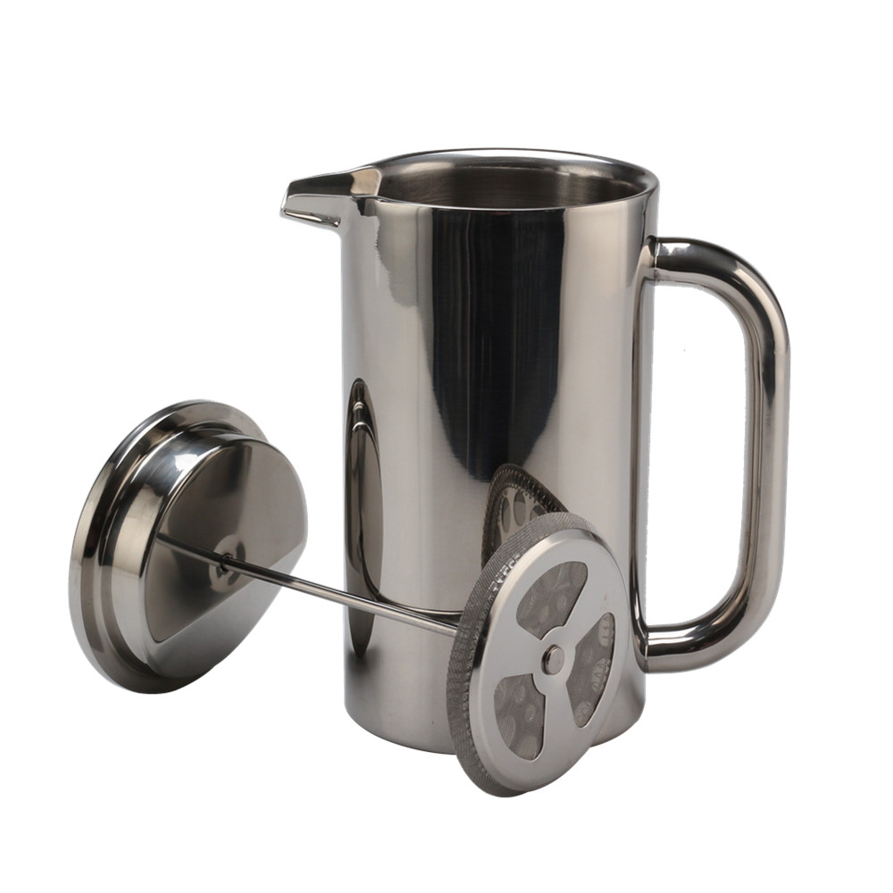 High Quality Stainless Steel Manual Coffee Makers 34oz