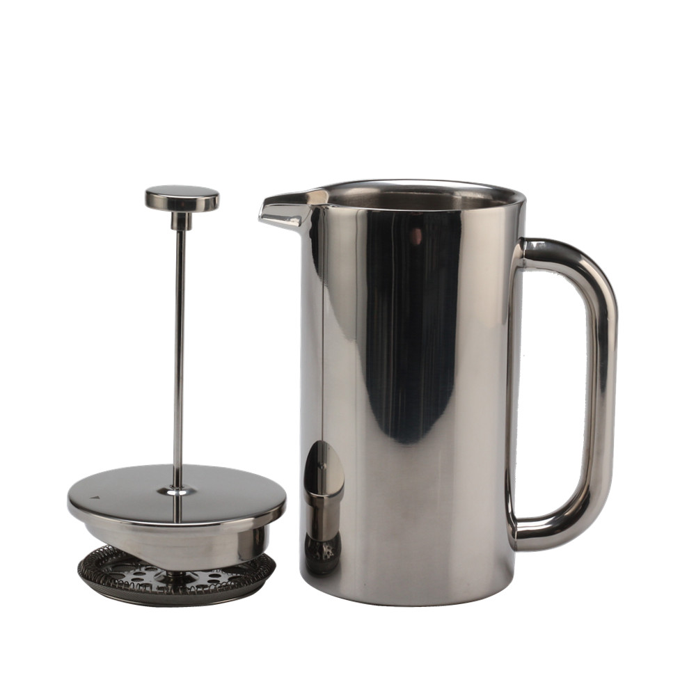 High Quality Stainless Steel Manual Coffee Makers 34oz