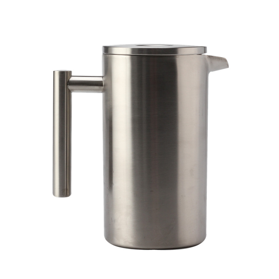 Matt Polishing Stainless Steel French Press Coffee Maker