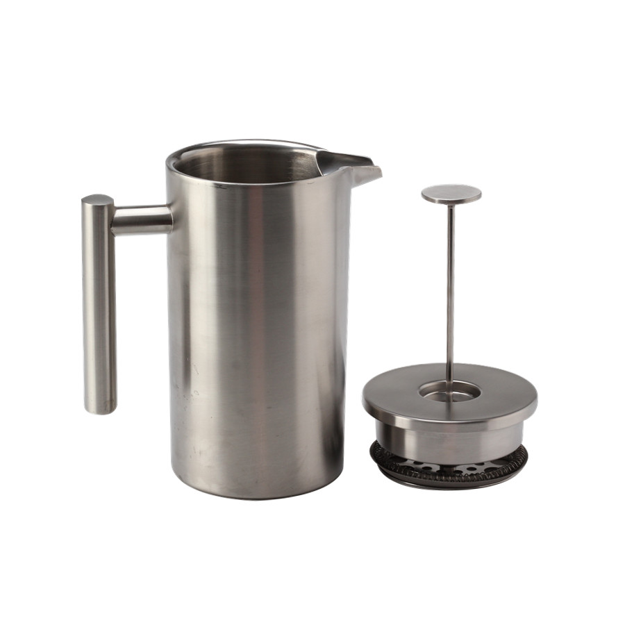 Matt Polishing Stainless Steel French Press Coffee Maker