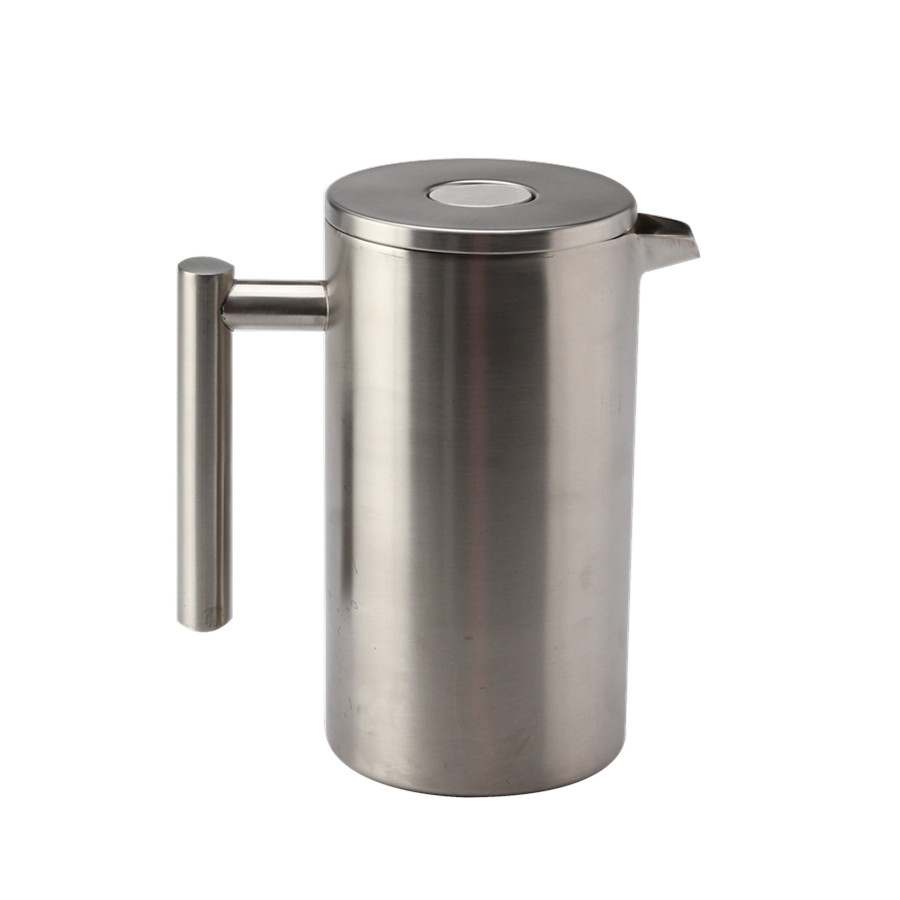 Matt Polishing Stainless Steel French Press Coffee Maker