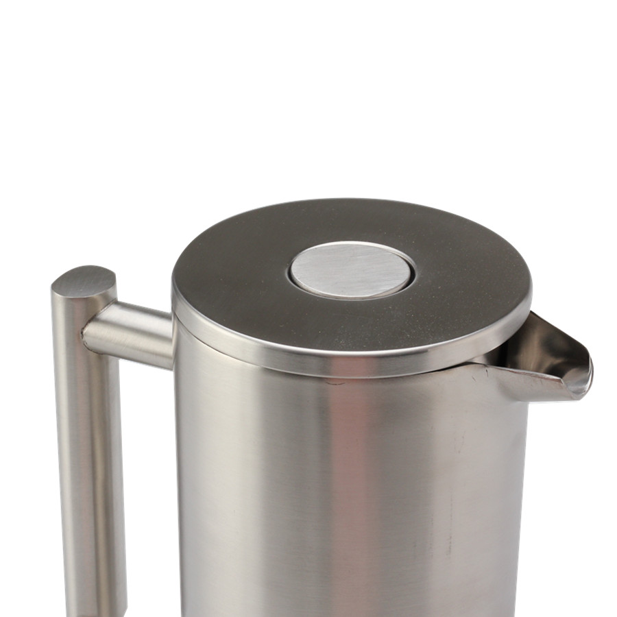 Matt Polishing Stainless Steel French Press Coffee Maker