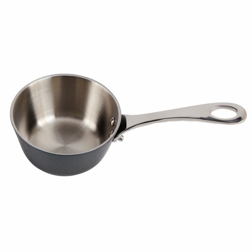 Tri-Ply Stainless Steel Mini Sauce Pot