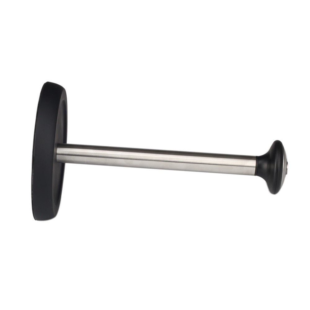 Paper Towel Holder Countertop - Stainless Steel (Silver & Black)