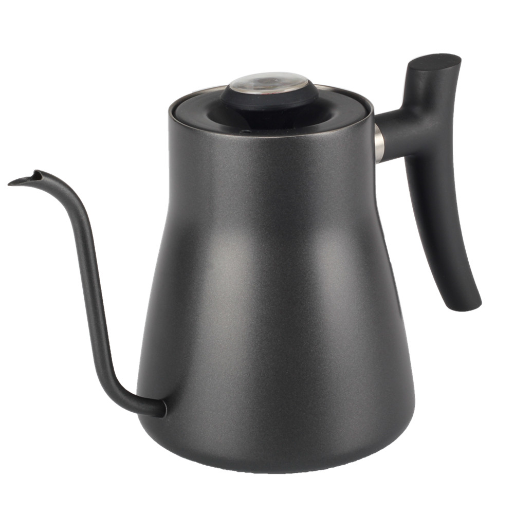 Stainless Steel Coffee Kettle With Thermometer