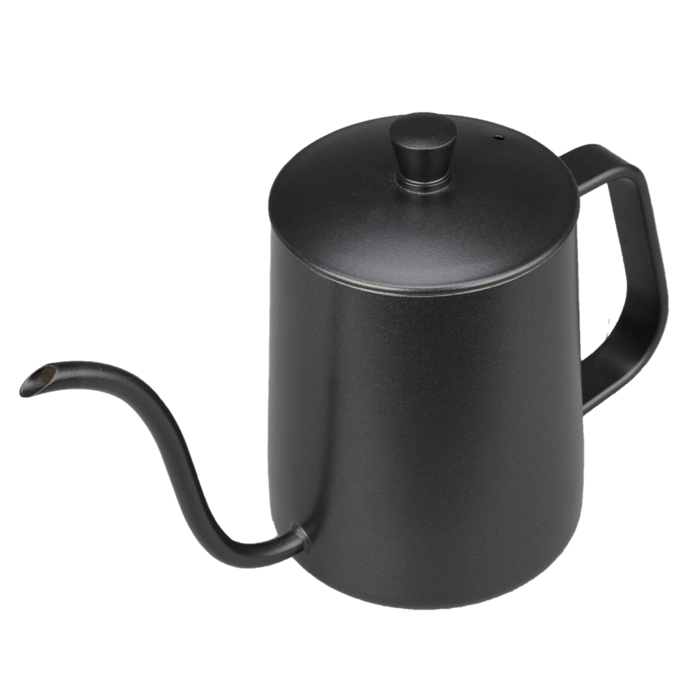 Stainless Steel Coffee Kettle With Flow Spout